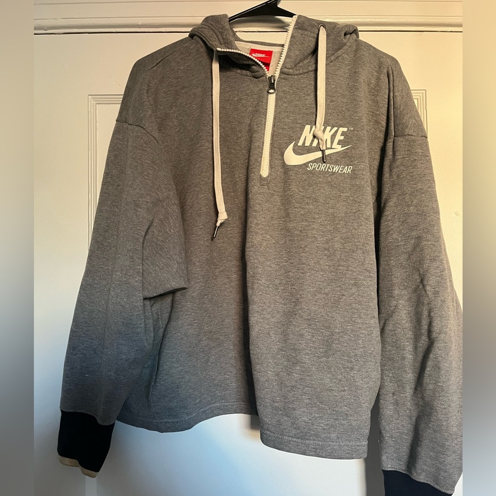 Nike half zip sweatshirt